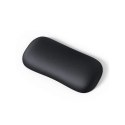 Ergonomiczna podkładka pod nadgarstek 130 x 65 mm - czarna