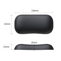 Ergonomiczna podkładka pod nadgarstek 130 x 65 mm - czarna