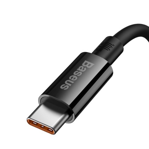 Kabel przewód Superior Series USB-A - USB-C 100W 1m - czarny Kabel przewód Superior Series USB-A - USB-C 100W 1m - czarny