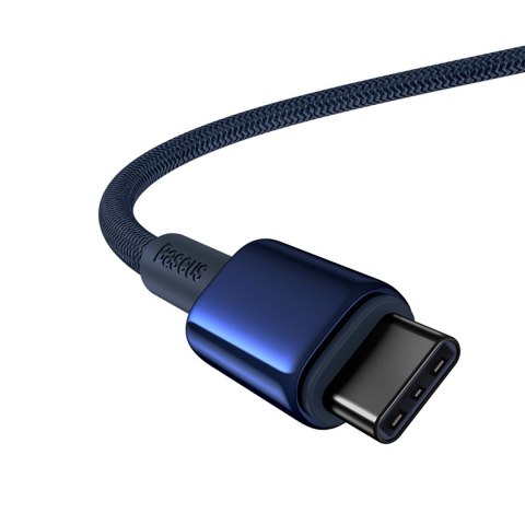 Kabel przewód Tungsten Gold USB-C - USB-C 100W 2m - granatowy Kabel przewód Tungsten Gold USB-C - USB-C 100W 2m - granatowy