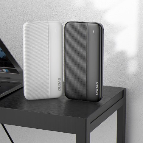 Powerbank 10000mAh 2x USB-A 5V 2A biały Powerbank 10000mAh 2x USB-A 5V 2A biały
