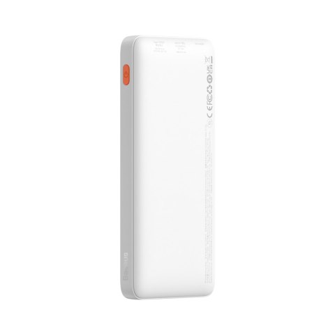 Powerbank Airpow 20W 10000mAh z kablem USB-A - USB-C 30cm - biały Powerbank Airpow 20W 10000mAh z kablem USB-A - USB-C 30cm - biały