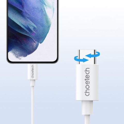 Słuchawki douszne USB-C z przewodem 1.2m - białe Słuchawki douszne USB-C z przewodem 1.2m - białe