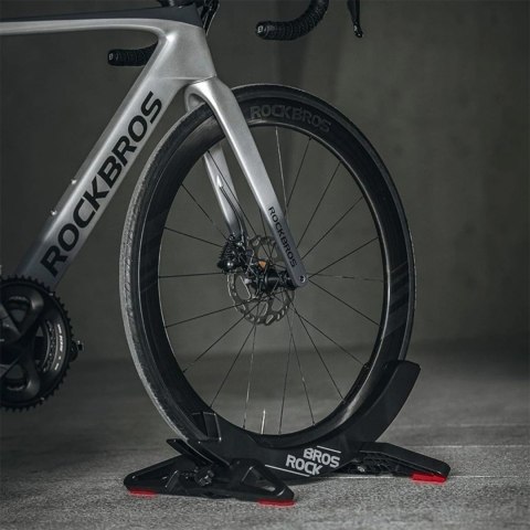 Stojak rowerowy pod koło oponę z regulacją szerokości 3 - 8 cm - czarny Stojak rowerowy pod koło oponę z regulacją szerokości 3 - 8 cm - czarny