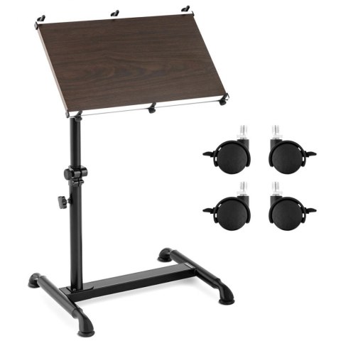 Stolik stojak pod laptopa składany mobilny na kółkach regulowana wys. 55-80 cm maks. 5 kg Stolik stojak pod laptopa składany mobilny na kółkach regulowana wys. 55-80 cm maks. 5 kg