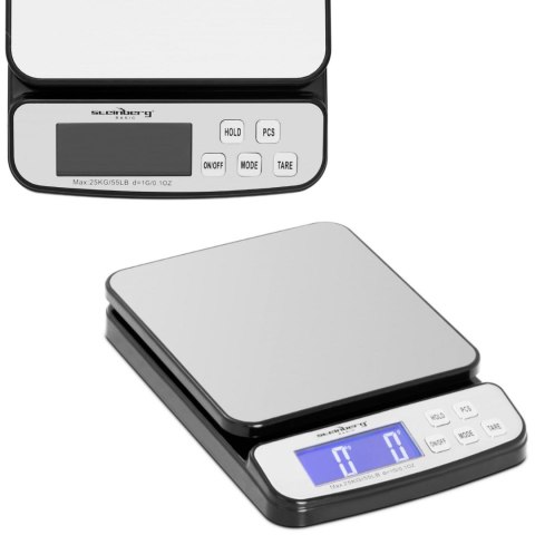 Waga pocztowa do paczek i listów LCD do 25 kg / 1 g Waga pocztowa do paczek i listów LCD do 25 kg / 1 g