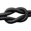 Kabel przewód z oplotem L3ST USB-A - USB-C 5A 1.2m - czarny