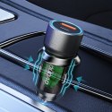 Ładowarka samochodowa R4T 30W USB-A USB-C - szara