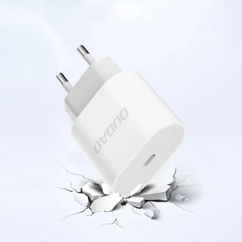 Mała ładowarka sieciowa A14EU PD 20W USB-C - biała Mała ładowarka sieciowa A14EU PD 20W USB-C - biała