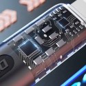 Przewód kabel do szybkiego ładowania USB - Lightning 30W 1m szary
