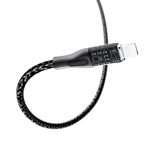 Przewód kabel do szybkiego ładowania USB - Lightning 30W 1m szary Przewód kabel do szybkiego ładowania USB - Lightning 30W 1m szary