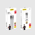 Przewód kabel do szybkiego ładowania USB - Lightning 30W 1m szary