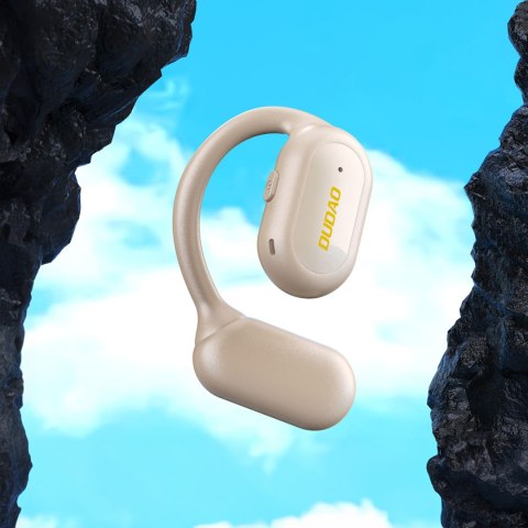Słuchawka biznesowa OWS U4A z mikrofonem do rozmów Bluetooth 5.3 IPX5 - biała Słuchawka biznesowa OWS U4A z mikrofonem do rozmów Bluetooth 5.3 IPX5 - biała