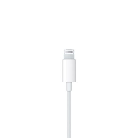 Słuchawki douszne Apple EarPods z końcówką Lightning do iPhone białe Słuchawki douszne Apple EarPods z końcówką Lightning do iPhone białe