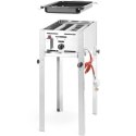 Grill gazowy z patelnią Grill Master Mini 290x480mm 5.8kW- Hendi 154700