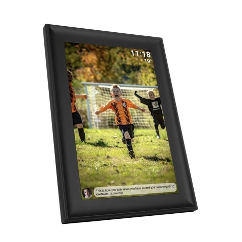 Ramka cyfrowa 10.1'' 16GB microSD WiFi USB-C Frameo PFF-1080B - czarna Ramka cyfrowa 10.1'' 16GB microSD WiFi USB-C Frameo PFF-1080B - czarna