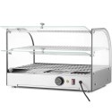 Witryna grzewcza do ekspozycji ciepłych potraw 2 x GN1/1 400W - Hendi 273999
