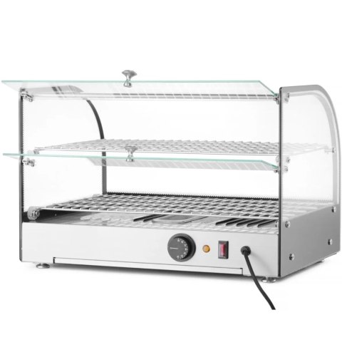 Witryna grzewcza do ekspozycji ciepłych potraw 2 x GN1/1 400W - Hendi 273999 Witryna grzewcza do ekspozycji ciepłych potraw 2 x GN1/1 400W - Hendi 273999
