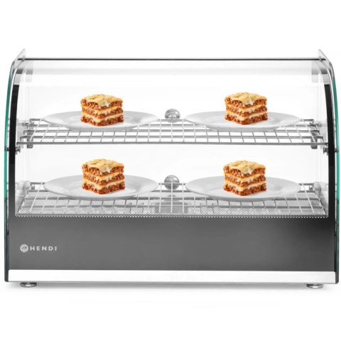 Witryna grzewcza do ekspozycji ciepłych potraw 2 x GN1/1 400W - Hendi 273999 Witryna grzewcza do ekspozycji ciepłych potraw 2 x GN1/1 400W - Hendi 273999