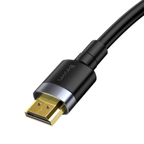 Kabel przewód HDMI 2.0 4K 60 Hz 3D 18 Gbps 1m - czarny Kabel przewód HDMI 2.0 4K 60 Hz 3D 18 Gbps 1m - czarny