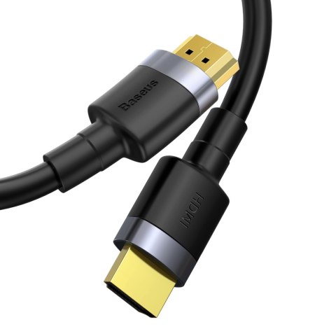 Kabel przewód HDMI 2.0 4K 60 Hz 3D 18 Gbps 1m - czarny Kabel przewód HDMI 2.0 4K 60 Hz 3D 18 Gbps 1m - czarny