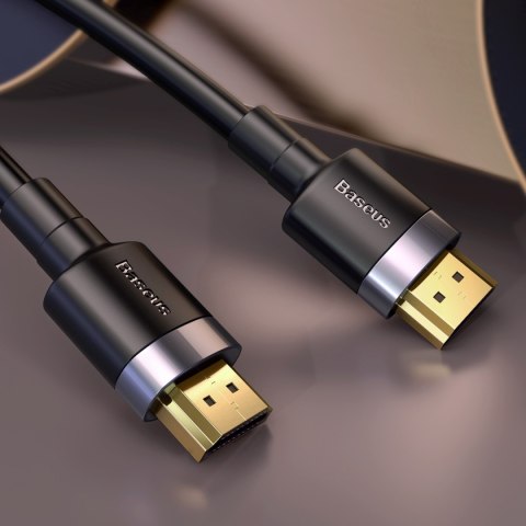 Kabel przewód HDMI 2.0 4K 60 Hz 3D 18 Gbps 1m - czarny Kabel przewód HDMI 2.0 4K 60 Hz 3D 18 Gbps 1m - czarny