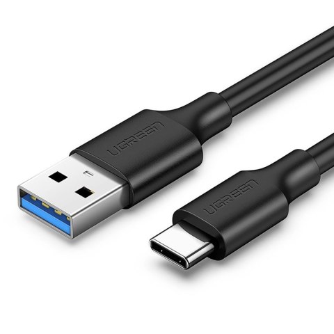 Kabel przewód USB-A 3.0 - USB-C 3A 1.5m - czarny Kabel przewód USB-A 3.0 - USB-C 3A 1.5m - czarny
