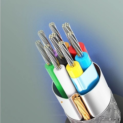 Kabel przewód USB-A 3.0 - USB-C 3A 1.5m - czarny Kabel przewód USB-A 3.0 - USB-C 3A 1.5m - czarny
