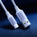 Kabel przewód USB-A - USB-C QC 3.0 3A 3m - biały