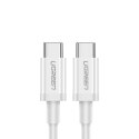 Kabel przewód USB-C - USB-C PD QC AFC 2m - biały