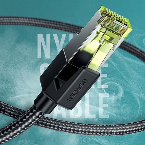 Kabel przewód patchcord Ethernet RJ45 Cat 7 10 Gbps 5m - czarny Kabel przewód patchcord Ethernet RJ45 Cat 7 10 Gbps 5m - czarny