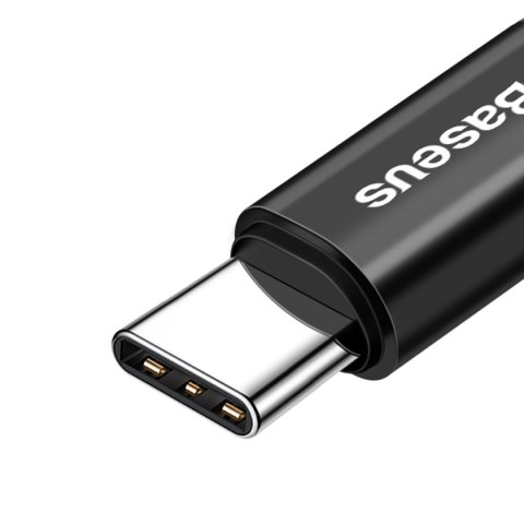 Kabel przewód spiralny Fish Eye USB-A - USB-C 2A 1m - czarny Kabel przewód spiralny Fish Eye USB-A - USB-C 2A 1m - czarny