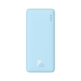 Powerbank 10000mAh Airpow Fast Charge 20W - niebieski