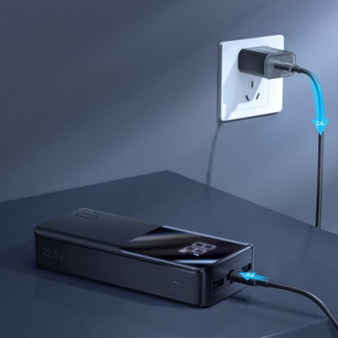 Powerbank 20000mAh 22.5W PD QC3.0 AFC czarny Powerbank 20000mAh 22.5W PD QC3.0 AFC czarny