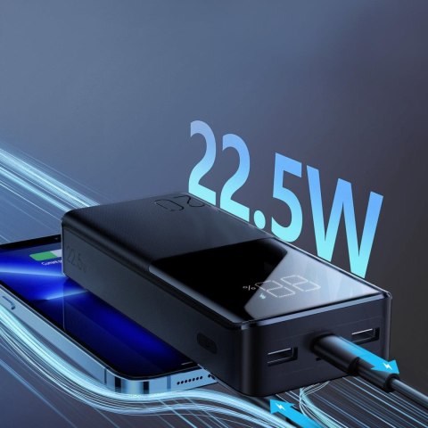 Powerbank 20000mAh 22.5W PD QC3.0 AFC czarny Powerbank 20000mAh 22.5W PD QC3.0 AFC czarny