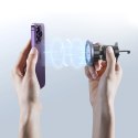 Uchwyt samochodowy magnetyczny na telefon do kratki nawiewu - czarny