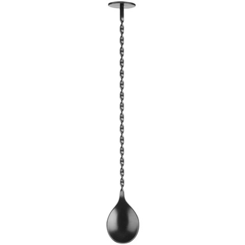 Zestaw barmański w tubie shaker jigger sitko muddler łyżka - czarny Zestaw barmański w tubie shaker jigger sitko muddler łyżka - czarny