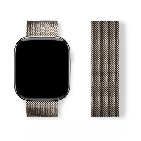 Bransoleta pasek Milanese Loop do Apple Watch 42/44/45/46/49 - stare złoto Bransoleta pasek Milanese Loop do Apple Watch 42/44/45/46/49 - stare złoto
