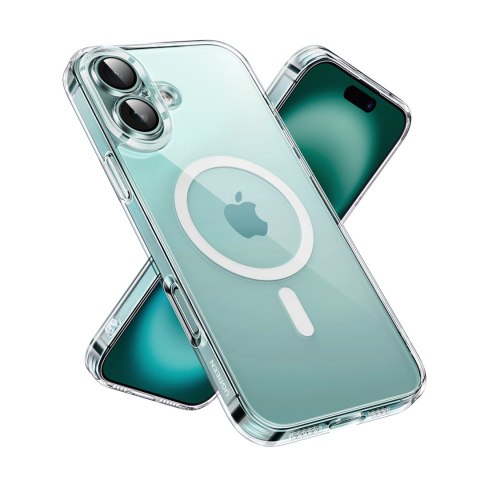 Etui case Classy Clear Magnetic na iPhone 16 Plus - przezroczyste Etui case Classy Clear Magnetic na iPhone 16 Plus - przezroczyste