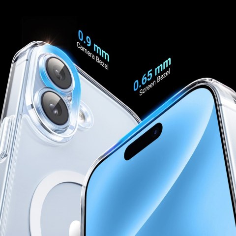 Etui case Classy Clear Magnetic na iPhone 16 Plus - przezroczyste Etui case Classy Clear Magnetic na iPhone 16 Plus - przezroczyste