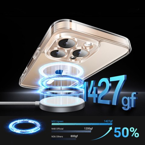 Etui case Classy Clear Magnetic na iPhone 16 Pro - przezroczyste Etui case Classy Clear Magnetic na iPhone 16 Pro - przezroczyste