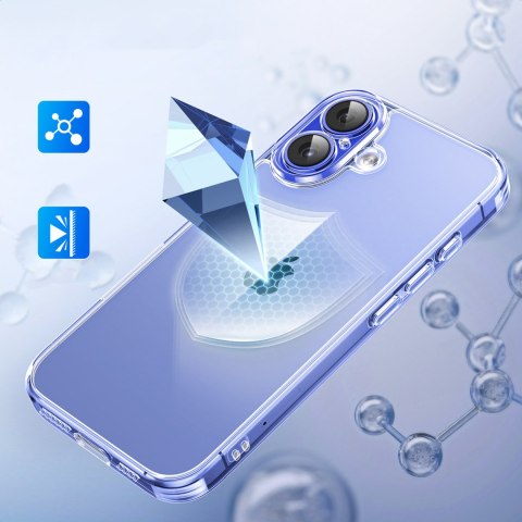 Etui case Classy Clear Protective Case na iPhone 16 - przezroczyste Etui case Classy Clear Protective Case na iPhone 16 - przezroczyste