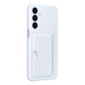 Etui case Samsung z kieszenią na karty do Galaxy A16 - niebieski