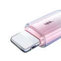 Kabel przewód Crystal-Clear Series 3A USB-A - iPhone Lightning 1.2m - biały