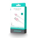 Kabel przewód Crystal-Clear Series 3A USB-A - iPhone Lightning 1.2m - biały