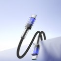 Kabel przewód Crystal-Clear Series 60W USB-C - USB-C 1.2m - czarny