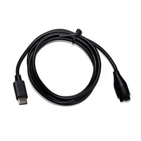 Ładowarka magnetyczna do Smartwatch Garmin z USB-C - czarna Ładowarka magnetyczna do Smartwatch Garmin z USB-C - czarna