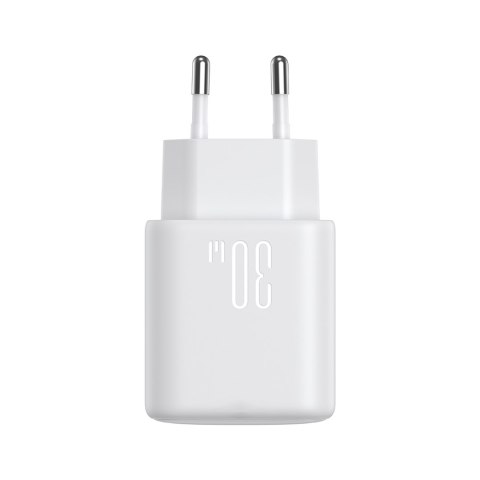 Ładowarka sieciowa USB-C PD 30W QC SFC - biała Ładowarka sieciowa USB-C PD 30W QC SFC - biała