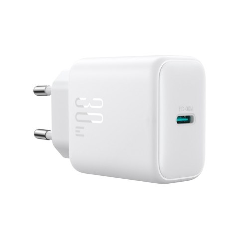 Ładowarka sieciowa USB-C PD 30W QC SFC - biała Ładowarka sieciowa USB-C PD 30W QC SFC - biała