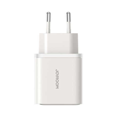 Ładowarka sieciowa USB-C - USB-A 30W PD - biała Ładowarka sieciowa USB-C - USB-A 30W PD - biała